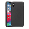 Rocstor Bliss Collection Case for iPhone XS Max, Genuine Leather - Black, Part# CS0022-XSM