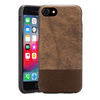 Rocstor Retro Collection for iPhone 6/7/8, Genuine Leather, Full Protection – Kajsa Series – Light Brown/Brown, Part# CS0061-78