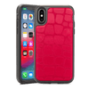 Rocstor Alligator Collection for iPhone X/XS, 2-in-1 Full Protection – Kajsa Series – MIL STD 810G Tested – Military Standard Grade – Red, Part# CS0095-XXS