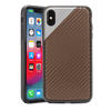 Rocstor Matrix Carbon 1 Collection for iPhone XS Max, 2-in-1 Full Protection – Kajsa Series – MIL STD 810G Tested – Military Standard Grade – Brown, Part# CS0115-XSM