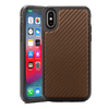 Rocstor Matrix Carbon 2 Collection for iPhone X/XS, 2-in-1 Full Protection – Kajsa Series – MIL STD 810G Tested – Military Standard Grade – Brown, Part# CS0119-XXS