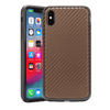 Rocstor Matrix Carbon 2 Collection for iPhone XS Max, 2-in-1 Full Protection – Kajsa Series – MIL STD 810G Tested – Military Standard Grade – Brown, Part# CS0127-XSM