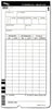 Compumatic CTR-TC.1 (100 per pack) Time Cards for Icon CT-900, Part# CTR-TC.1
