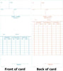 Compumatic Weekly/Bi-Weekly time cards (250 per box), Part# CTR121.25