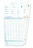 Compumatic Monthly/Semi-Monthly time cards (250 per box), Part# CTR6200M.25