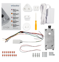 Doorbird Replacement mounting kit for DoorBird IP Video Door Station D10x Series, Part# 423860087