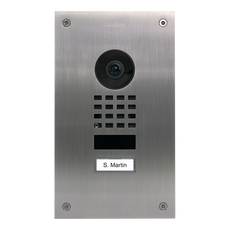 DoorBird IP Video Door Station D1101UV, Upgrade for D201/D202, stainless steel V2A, brushed