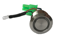 Doorbird Illuminated stainless steel button for DoorBird D20x IP Video Door Station, Part# 423860322