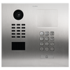 DoorBird IP Video Door Station D2101KH for single family homes, 1 call button, keypad module
