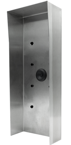 Doorbird Protective-Hood for D2101KV/D2102FV EKEY Video Door Station, stainless steel V4A, brushed, Part# 423862852