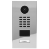 DoorBird IP Video Door Station D2101V, stainless steel V2A, 1 call button (surface-/ flush-mounting housing sold separately)