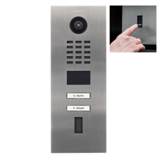DoorBird IP Video Door Station D2102FV EKEY, 2 call buttons, prepared for fingerprint reader ekey Home FS OM I