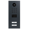 DoorBird IP Video Door Station D2102V, stainless steel V2A, 2 call buttons (surface-/ flush-mounting housing sold separately)