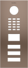 Doorbird Front panel for DoorBird D2103V