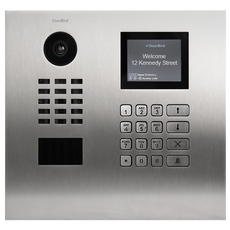 DoorBird IP Video Door Station D21DKH for multi-tenant buildings, display module, keypad module