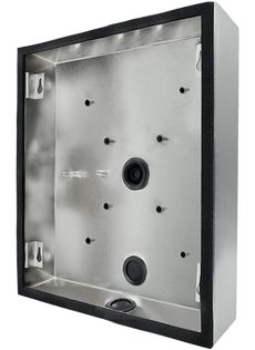 DoorBird D21xKH Surface-mounting housing (backbox), stainless steel V4A (salt-water resistent), brushed