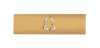DoorBird D21x Nameplate Video Door Station, bell symbol, engraved through material for illumination, self-adhesive