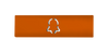 DoorBird D21x Nameplate Video Door Station, bell symbol, engraved through material for illumination, self-adhesive
