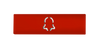 DoorBird D21x Nameplate Video Door Station, bell symbol, engraved through material for illumination, self-adhesive