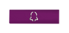 DoorBird D21x Nameplate Video Door Station, bell symbol, engraved through material for illumination, self-adhesive