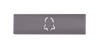 DoorBird D21x Nameplate Video Door Station, bell symbol, engraved through material for illumination, self-adhesive