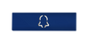 DoorBird D21x Nameplate Video Door Station, bell symbol, engraved through material for illumination, self-adhesive