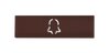 DoorBird D21x Nameplate Video Door Station, bell symbol, engraved through material for illumination, self-adhesive
