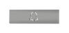 DoorBird D21x Nameplate Video Door Station, bell symbol, engraved through material for illumination, self-adhesive
