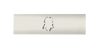 DoorBird D21x Nameplate Video Door Station, bell symbol, engraved through material for illumination, self-adhesive