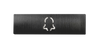 DoorBird D21x Nameplate Video Door Station, bell symbol, engraved through material for illumination, self-adhesive