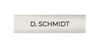 DoorBird D21x Nameplate Video Door Station, individual engraving, self-adhesive