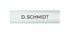 DoorBird D21x Nameplate Video Door Station, individual engraving, self-adhesive