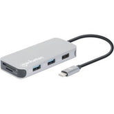 Manhattan USB-C 8-in-1 Docking Station with Power Delivery, Part# 130615