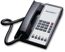 Teledex Diamond+5, Diamond Series – Analog Corded Phones, 1 Line, Black, Part# DIA651391