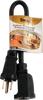 ENS 1ft. Indoor  Grounded Extension Cord, Part# EC1601BK