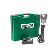 Greenlee 6 Ton Crimper, Quad, Anderson Top Inline Open Li-Ion, STD, 120V, Part# EK6ATILX11