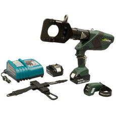 Greenlee 65mm Gator® Guillotine Remote Cable Cutter, 12V Charger, Part# ESG65LXR12