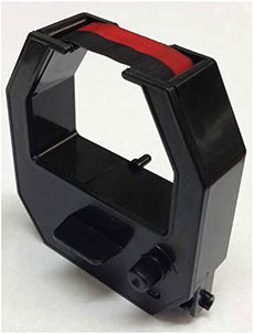 Compumatic Cartridge ribbon for uPunch HN series  (black/red, uPunch #HNR10), Part# ET8100-B/R