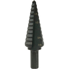 Greenlee STEP BIT 7/8" (NO.4) (25 PK), Part# GSB04-B