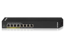 Netgear 8-port Smart Managed Plus Gigabit Ethernet Click Switch with PoE/PoE+, Part# GSS108EPP