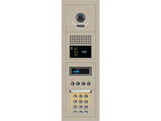 AIPHONE 10-Key Video Entrance Panel Kit, 1x4 Size, Part# GTV-DES104B