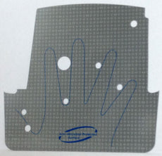 Compumatic Hand Platen, complete assembly, all models of Hand Punch, Part# HP-Platen