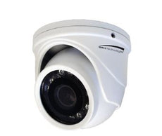 SPECO 4MP HD-TVI Mini IR Turret with 2.9mm lens - White color, Part# HT471TW