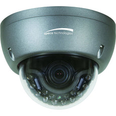 SPECO 3MP HD-TVI Vandal Dome, IR, 2.8-12mm lens, Grey housing, Part# HT5943T