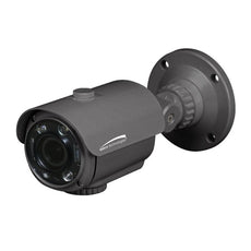 Speco HTFB2TM HD-TVI 1080p Flexible Intensifier Technology Bullet Camera, 2.8-12mm Lens, Dark Grey Housing, Part# HTFB2TM