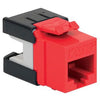 ICC Module, CAT6A, High Density, Red, Part# IC1078GARD