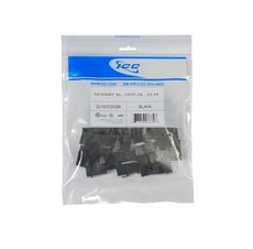 ICC Module, Coupler, CAT 5e, 25 PK, Black, Part# IC107C5CBK