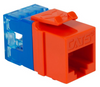 ICC Module, CAT5e, HD, 10PK, Orange, Valuepack, 22~24 AWG, 568A/B Wiring, Part# IC107F5TOR