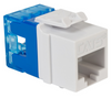 ICC Module, CAT5e, HD, 10PK, White, Valuepack, 22~24 AWG, 568A/B Wiring, Part# IC107F5TWH