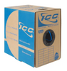 ICC Cat 6, 500 UTP, Solid Cable, 23G, 4P, CMP, Blue, Part# ICCABP6VBL